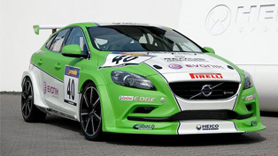 heico sportiv volvo v40 green racing