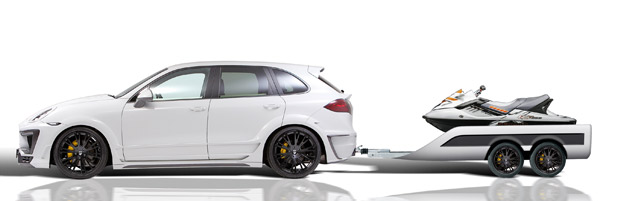 Lumma Porsche Cayenne CLR 558 GT and Sport Trailer Lumma Porsche Cayenne CLR 558 GT and Sport Trailer