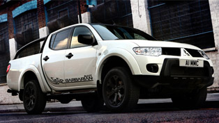 mitsubishi l200 barbarian black special edition offers style in black