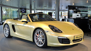 porsche boxster arrives in uk showrooms
