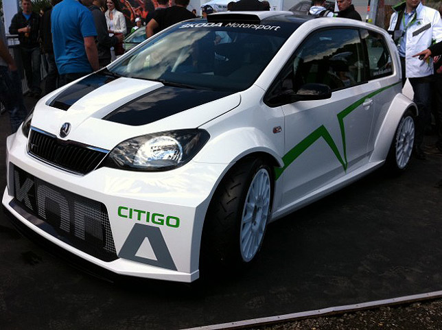 2012 Skoda Citigo Rally Concept at Woerhersee 2012 Skoda Citigo Rally Concept at Woerhersee