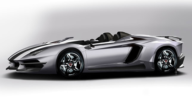 2012 Prindiville Lamborghini Aventador J Concept Limited Edition 2012 Prindiville Lamborghini Aventador J Concept Limited Edition