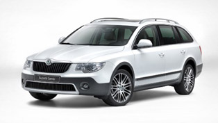 2013 skoda superb combi now in "outdoor" appearance 