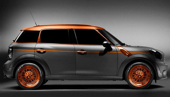 Carlex Design MINI Countryman in steampunk style Carlex Design MINI Countryman in steampunk style