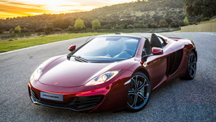 mclaren mp4-12c spider revealed 