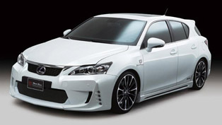 lexus ct200h tuned by wald international