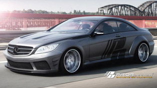 prior design mercedes-benz cl - widebody kit