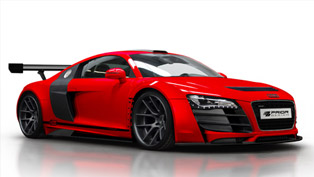 prior design audi r8 pd gt850 - seduction in red 