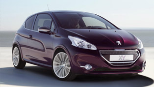 peugeot 208 xy at the 2012 paris motor show