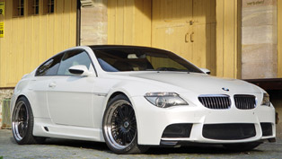 clp performance bmw 6 series equipped with new aerodynamics kit  