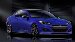 cosworth hyndai genesis coupe to debut at 2012 sema show  
