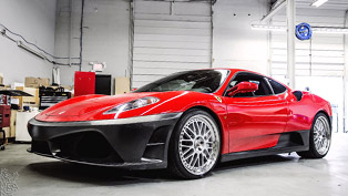 dmc ferrari f430 scuderia carbonio in full carbon fiber 