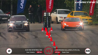 2012 gran turismo top 3: audi rs6, bmw m6 and chrysler 300c srt