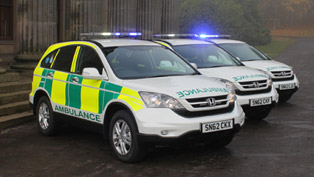 third generation honda cr-v paramedic response unit