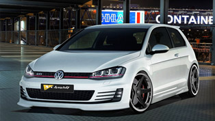 schmidt vokswagen golf 7 equipped with xs5 wheels  
