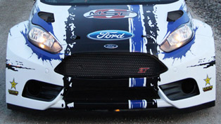 ford fiesta st global rallycross championship race car