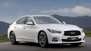 geneva motor show: 2014 infiniti q50 [video]