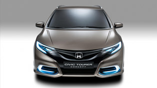 geneva motor show: honda civic tourer concept