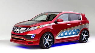 wonder woman kia sportage adds to the we can be heroes campaign 