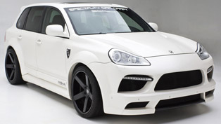 misha designs porsche cayenne wide-body