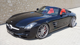 mercedes-benz sls 63 amg roadster enhanced by senner tuning