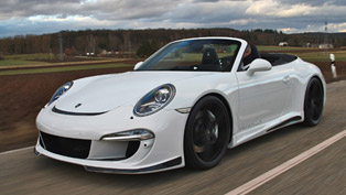 gemballa porsche 991 carrera s convertible with gt aerodynamic package 