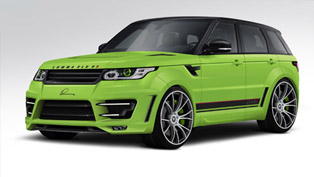 lumma design range rover sport clr rs delivers more on-road aggressiveness