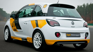 opel adam rally cup [video]