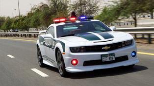 chevrolet camaro ss joins dubai police force