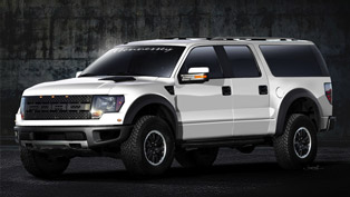 first hennessey velociraptor suv unveiled [video]