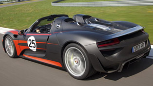 porsche 918 spyder - 887 hp and 800 nm
