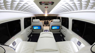 carisma auto design enhances the interior of land rover defender