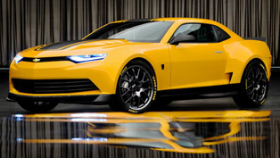 2014 chevrolet camaro bumblebee concept - transformers 4
