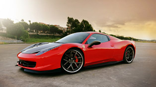 dmc transforms ferrari 458 italia spider 