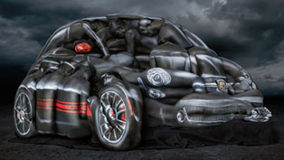 fiat unveils the "body paint" print ad [video]