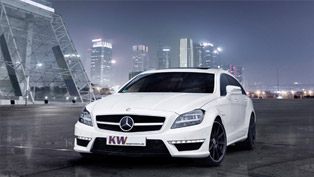 kw enhances mercedes-benz cls 63 amg shooting brake
