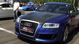 audi rs6 gorilla racing vs cls 63 amg, gallardo tt and 911 turbo