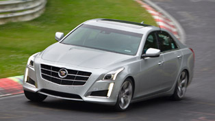 2014 cadillac cts at nurburgring