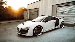 the white phoenix: famous parts audi r8 wide body pd gt-850