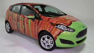 ford introduces bacon-wrapped fiesta