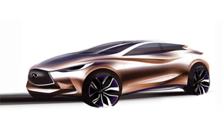 infiniti q30 concept to be revealed in frankfurt 