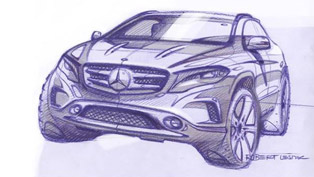 mercedes-benz gla teased ahead of official reveal 