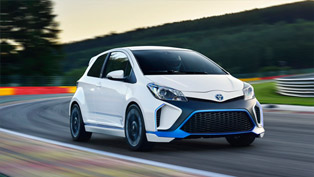 2013 toyota yaris hybrid-r concept gets fully unveiled