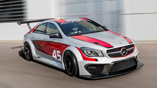 mercedes-benz cla 45 amg racing series to debut in frankfurt 