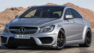 mercedes cla 45 amg black series [render]