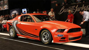 2014 ford mustang cobra jet prototype sold at barrett-jackson for $200,000
