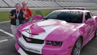 chevrolet supports making strides against breast cancer