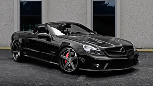 d2forged gives mercedes-benz sl63 amg new look