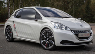 peugeot 208 hybrid fe concept [video]