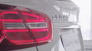 mercedes-benz gla 45 amg concept [teaser video]